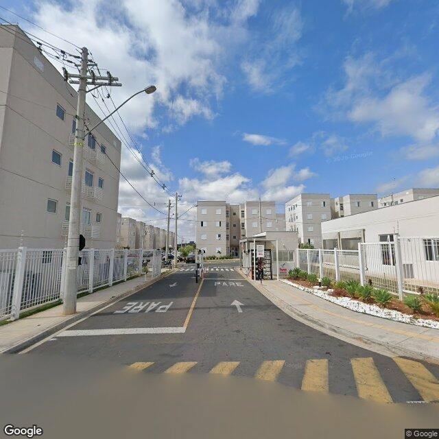 Imagem estática do "Street View" da localização
