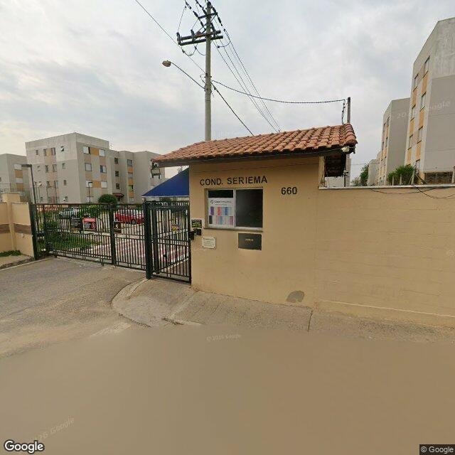 Imagem estática do "Street View" da localização