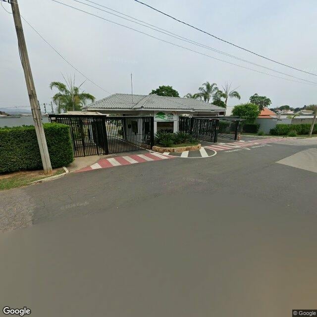 Imagem estática do "Street View" da localização