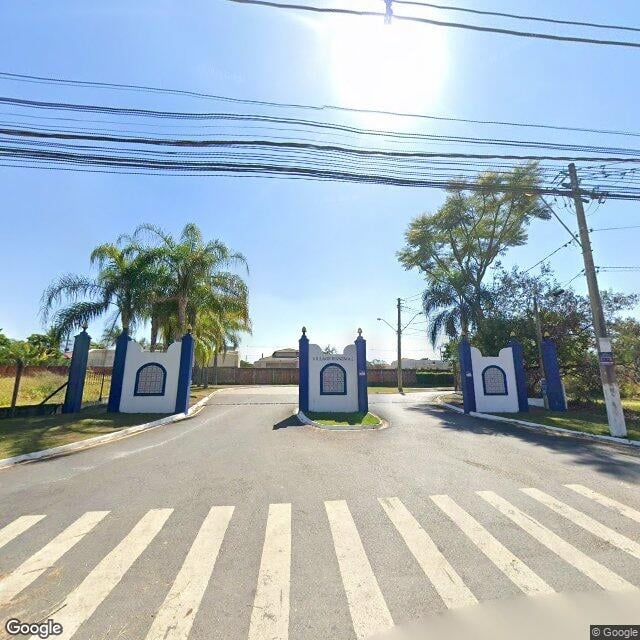 Imagem estática do "Street View" da localização