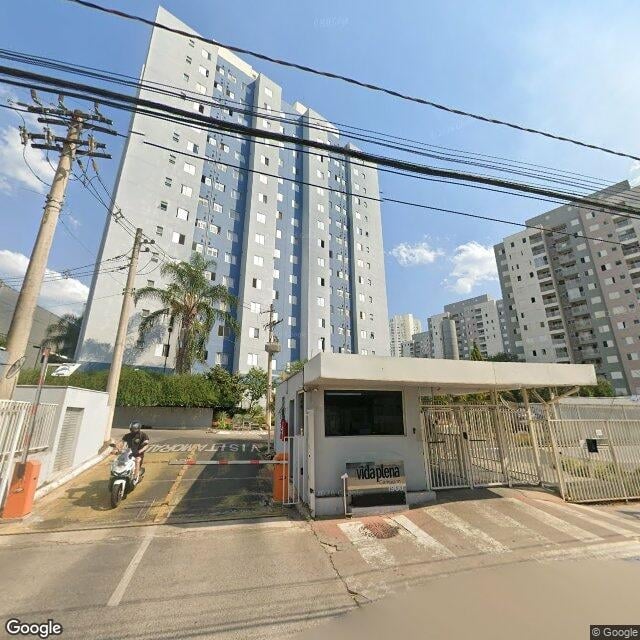 Imagem estática do "Street View" da localização
