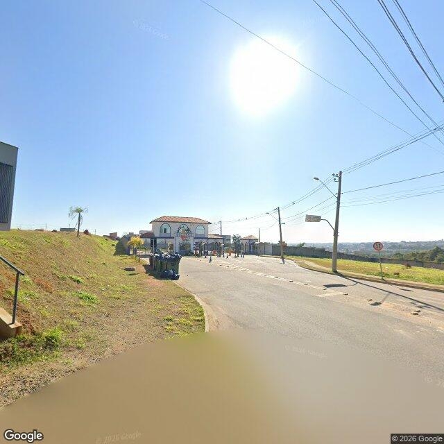 Imagem estática do "Street View" da localização