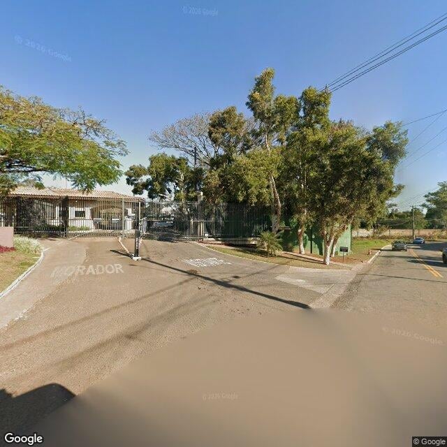 Imagem estática do "Street View" da localização