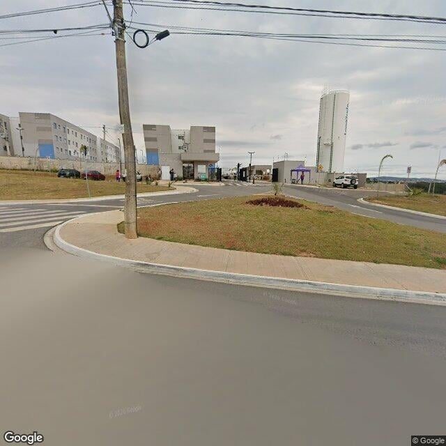 Imagem estática do "Street View" da localização