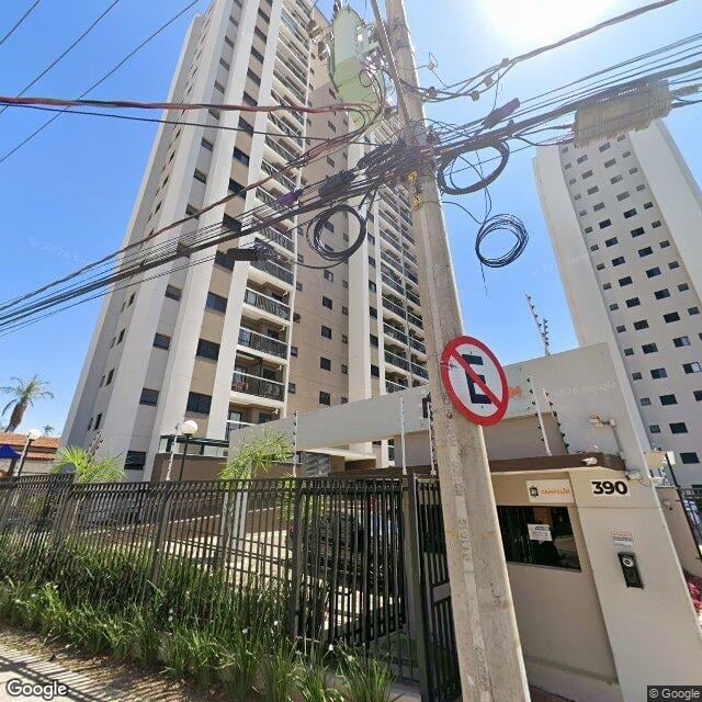 Imagem estática do "Street View" da localização