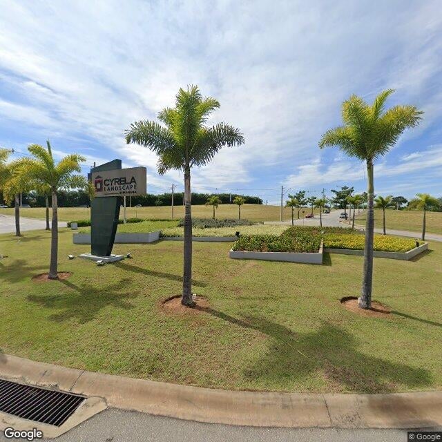 Imagem estática do "Street View" da localização
