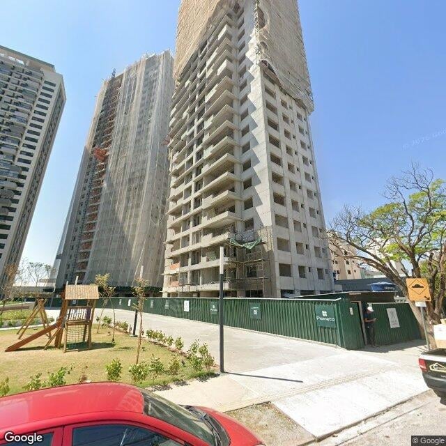 Imagem estática do "Street View" da localização