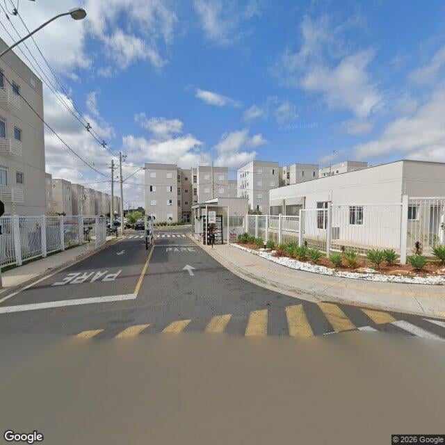 Imagem estática do "Street View" da localização