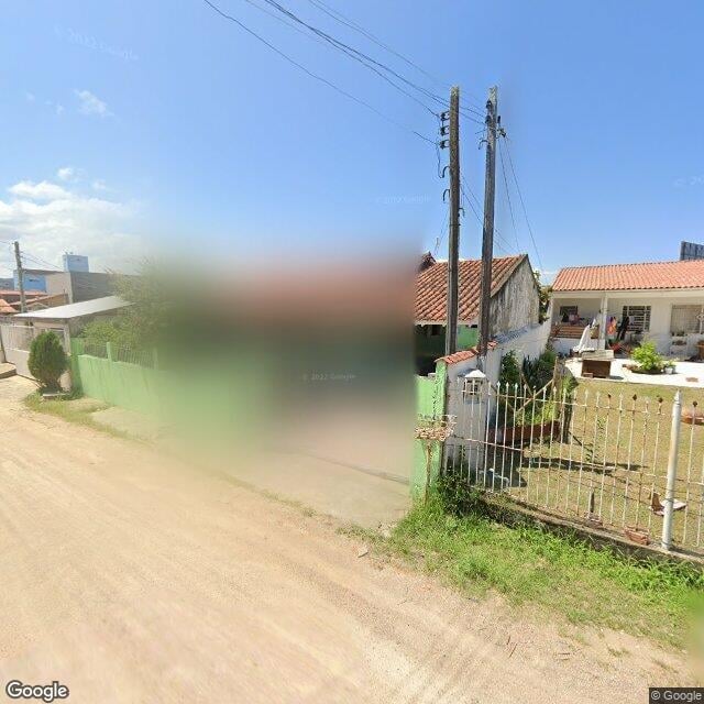Imagem estática do "Street View" da localização