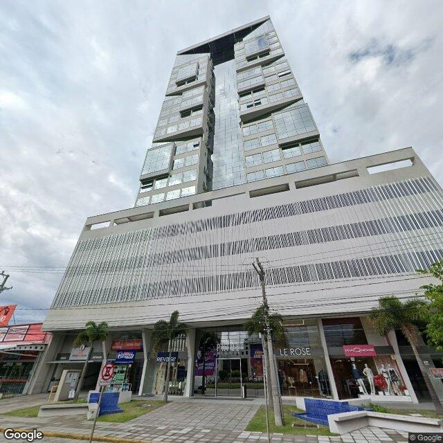 Imagem estática do "Street View" da localização