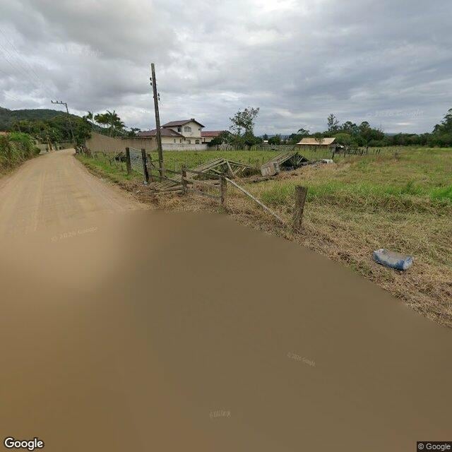Imagem estática do "Street View" da localização