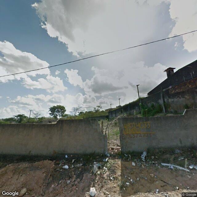 Imagem estática do "Street View" da localização