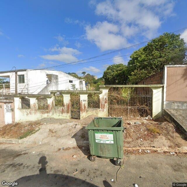 Imagem estática do "Street View" da localização
