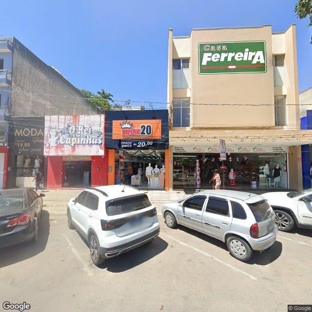 Imagem estática do "Street View" da localização
