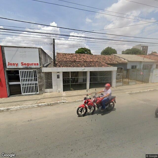 Imagem estática do "Street View" da localização