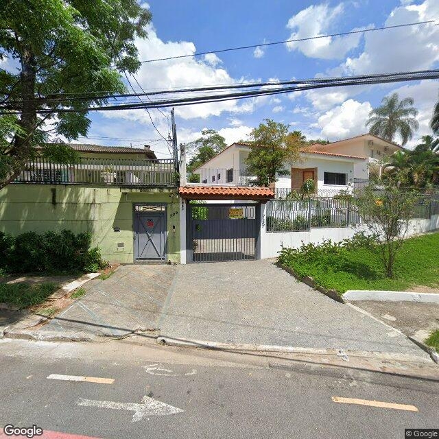 Imagem estática do "Street View" da localização