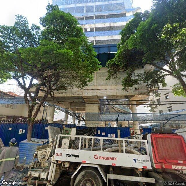 Imagem estática do "Street View" da localização