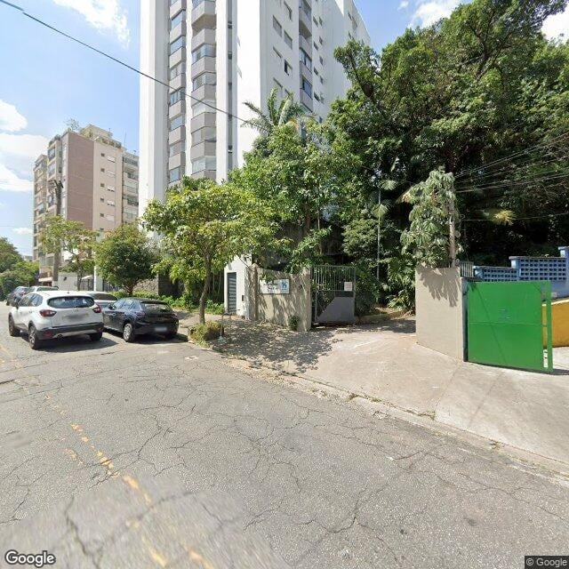 Imagem estática do "Street View" da localização