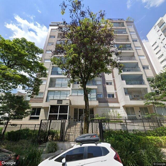 Imagem estática do "Street View" da localização