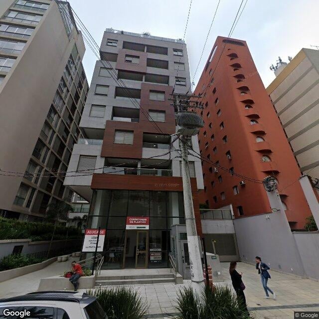 Imagem estática do "Street View" da localização
