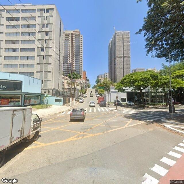 Imagem estática do "Street View" da localização
