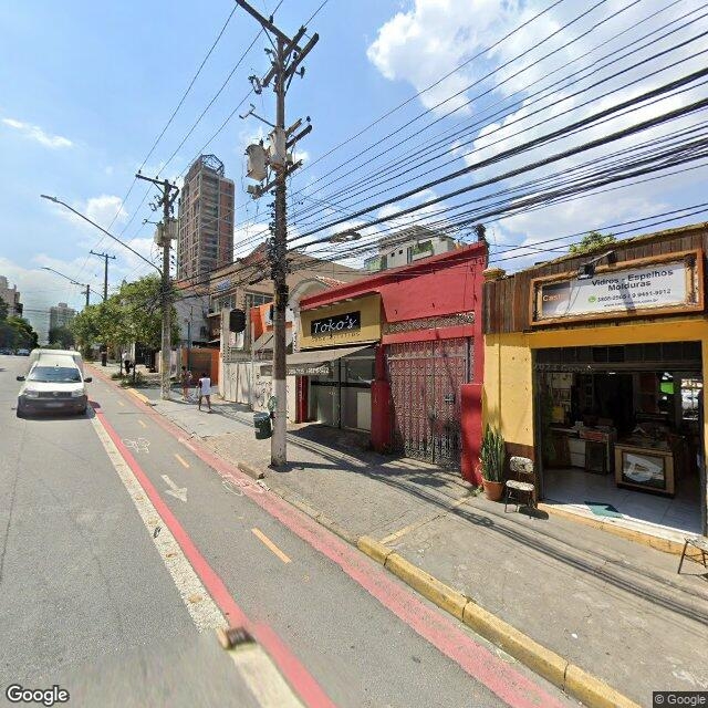 Imagem estática do "Street View" da localização