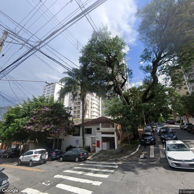 Imagem estática do "Street View" da localização
