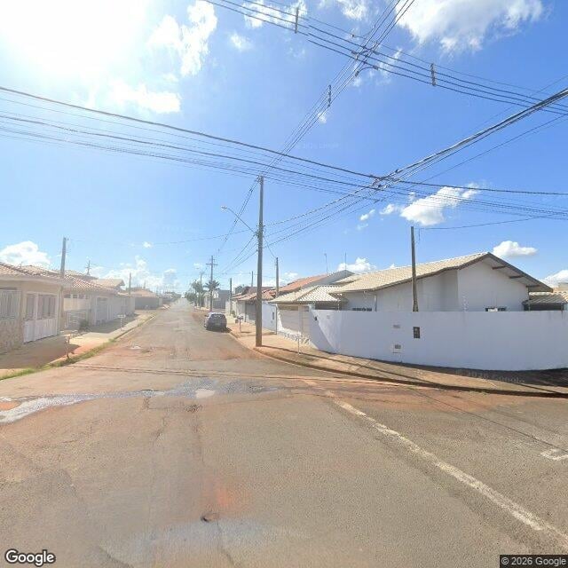 Imagem estática do "Street View" da localização