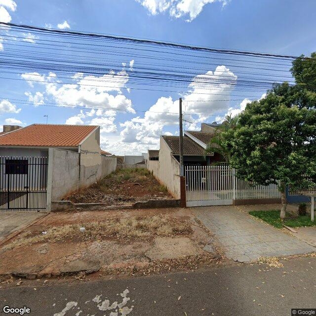Imagem estática do "Street View" da localização