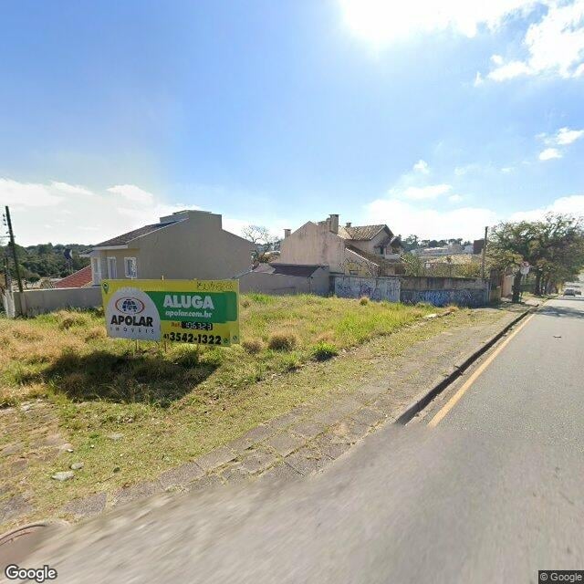 Imagem estática do "Street View" da localização