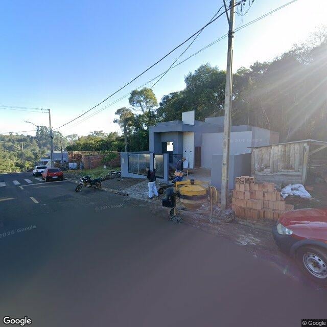 Imagem estática do "Street View" da localização