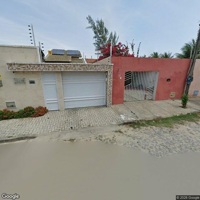 Imagem estática do "Street View" da localização