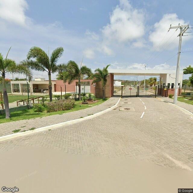 Imagem estática do "Street View" da localização