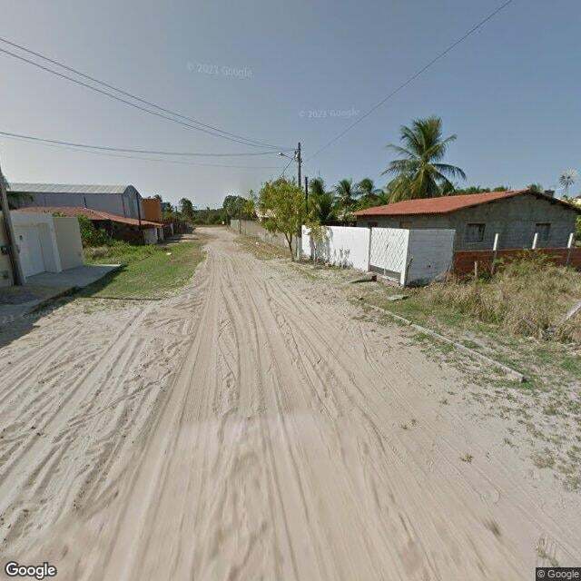 Imagem estática do "Street View" da localização