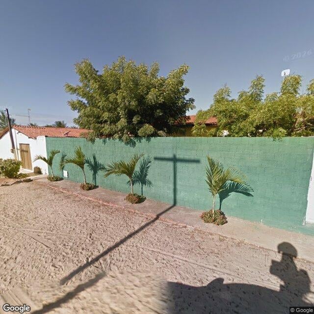 Imagem estática do "Street View" da localização