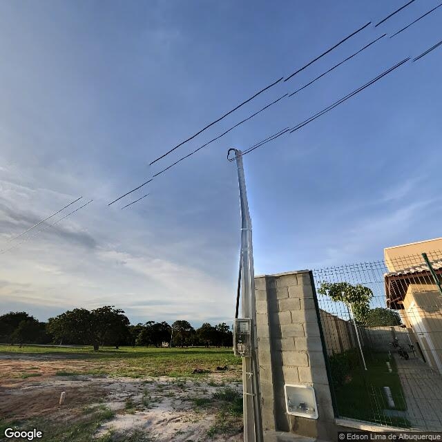 Imagem estática do "Street View" da localização