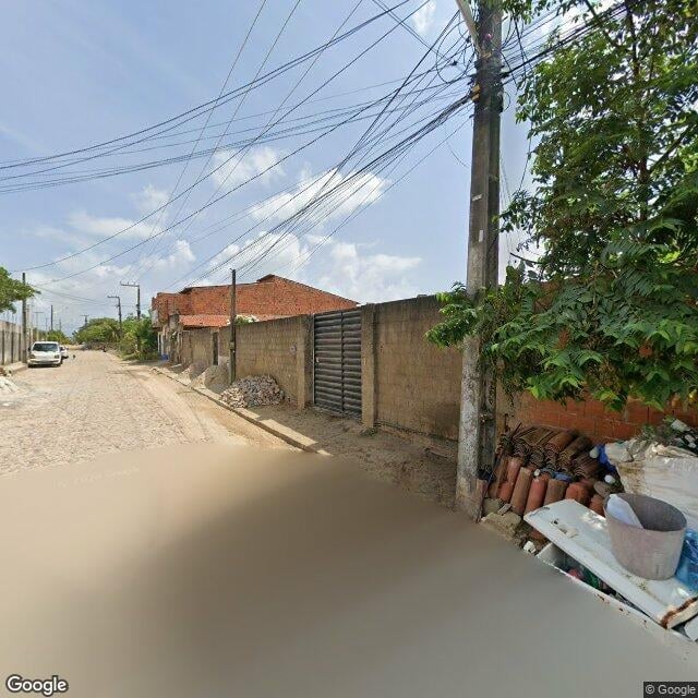 Imagem estática do "Street View" da localização