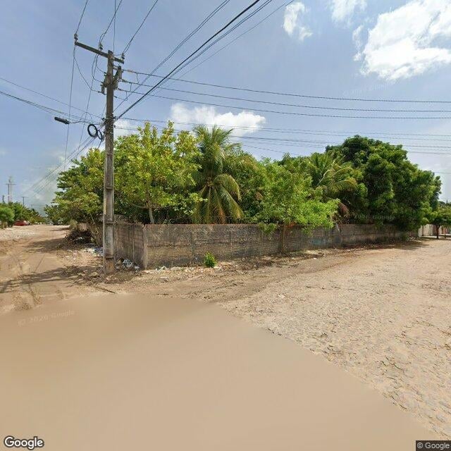 Imagem estática do "Street View" da localização