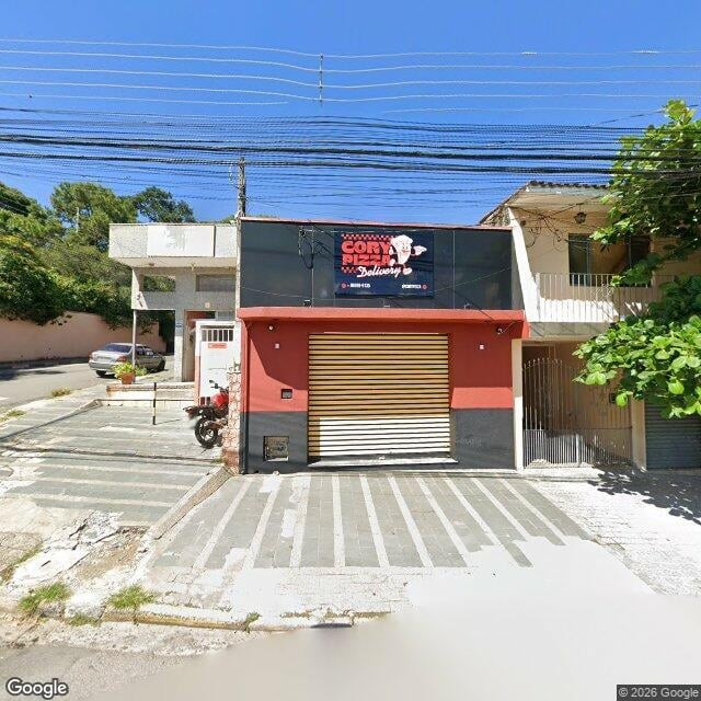 Imagem estática do "Street View" da localização