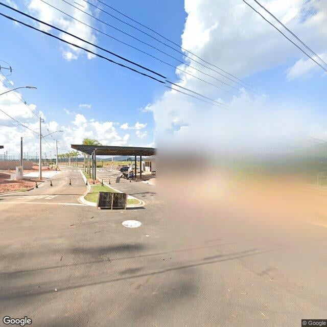 Imagem estática do "Street View" da localização