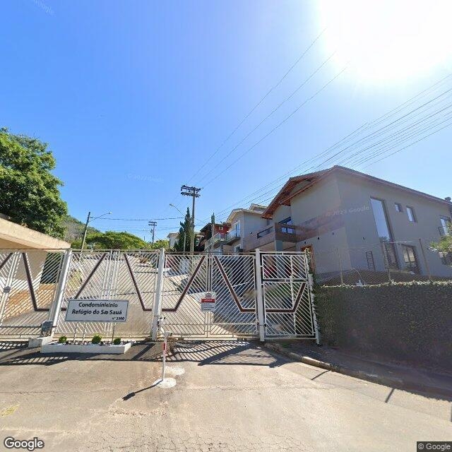 Imagem estática do "Street View" da localização