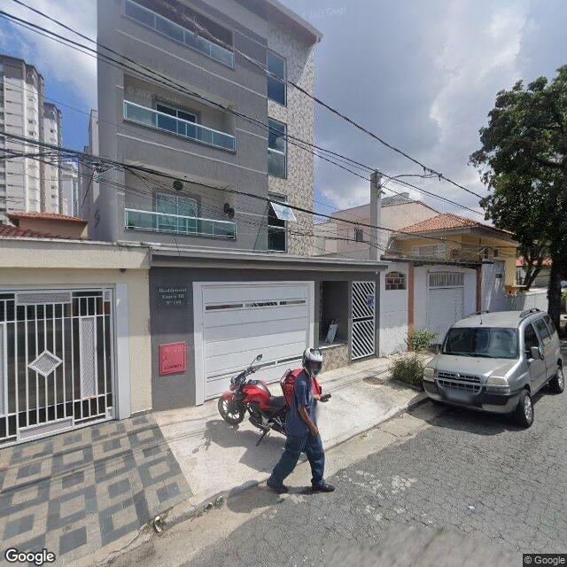 Imagem estática do "Street View" da localização
