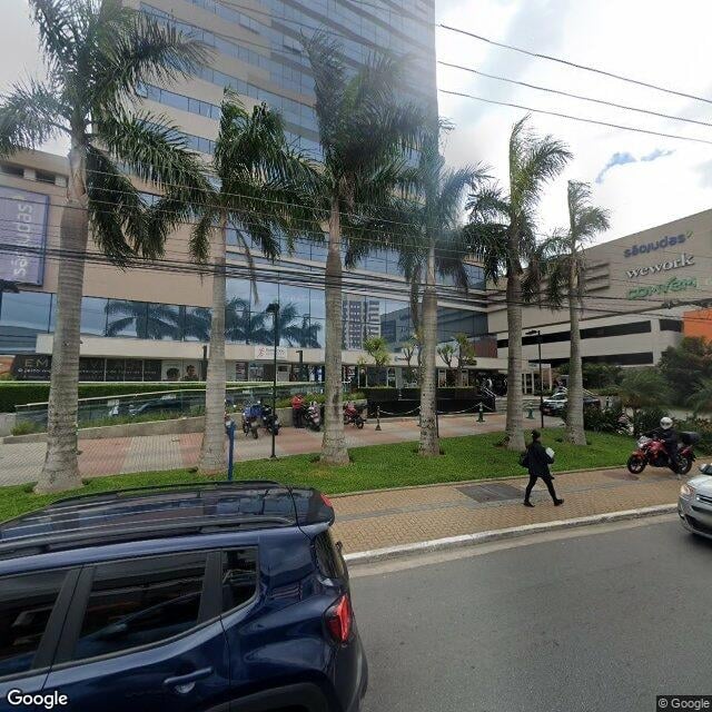 Imagem estática do "Street View" da localização
