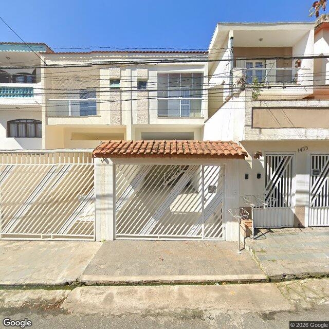 Imagem estática do "Street View" da localização