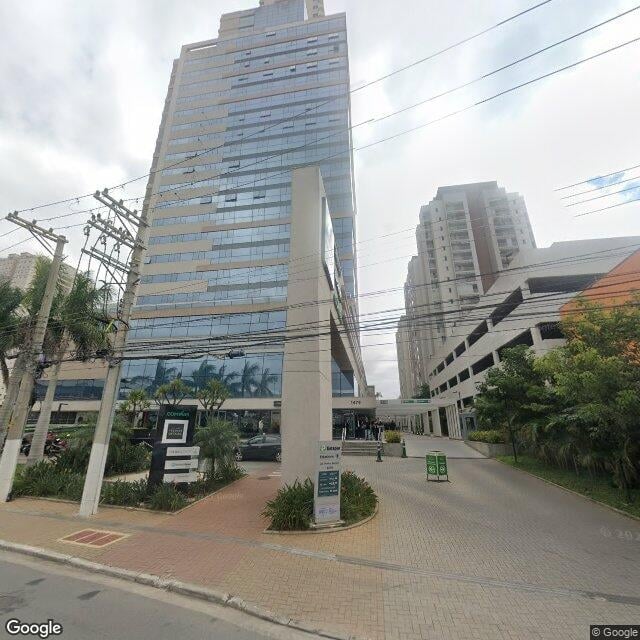 Imagem estática do "Street View" da localização