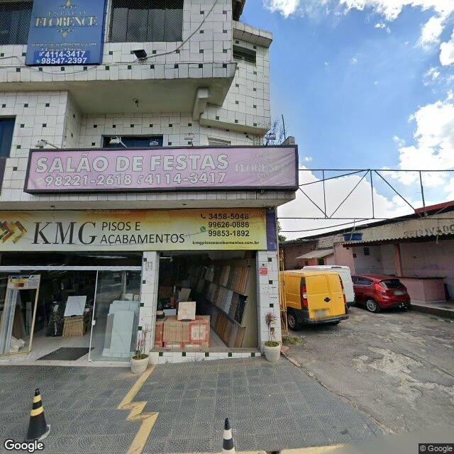 Imagem estática do "Street View" da localização