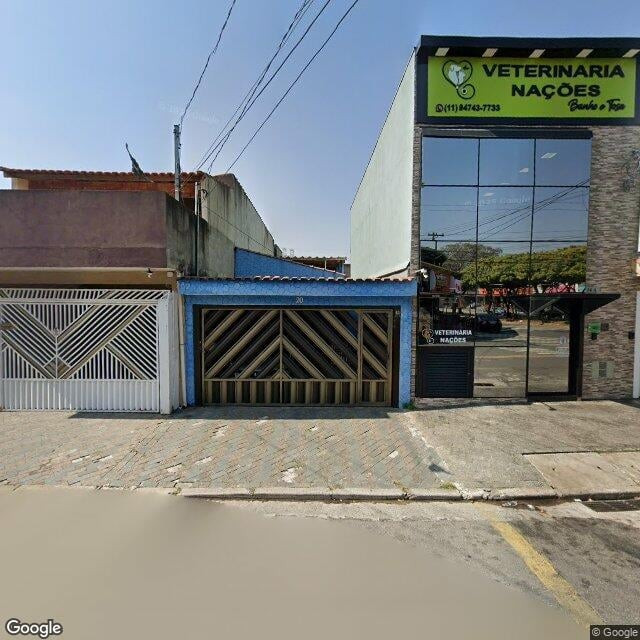 Imagem estática do "Street View" da localização