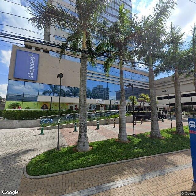 Imagem estática do "Street View" da localização