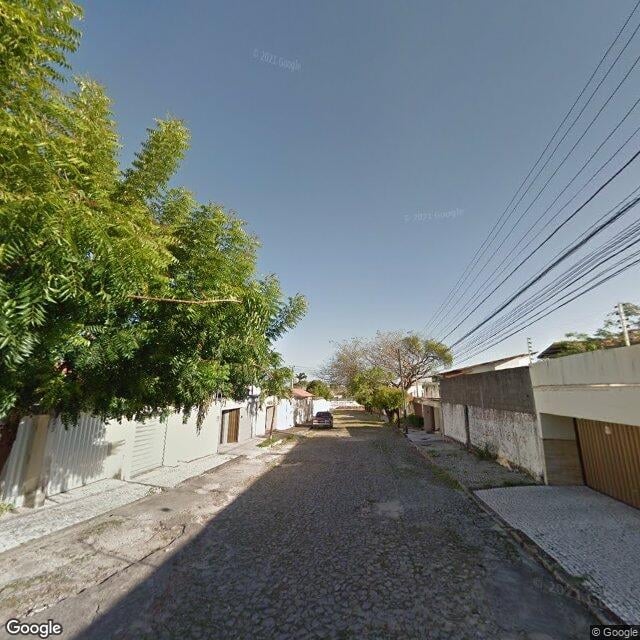 Imagem estática do "Street View" da localização