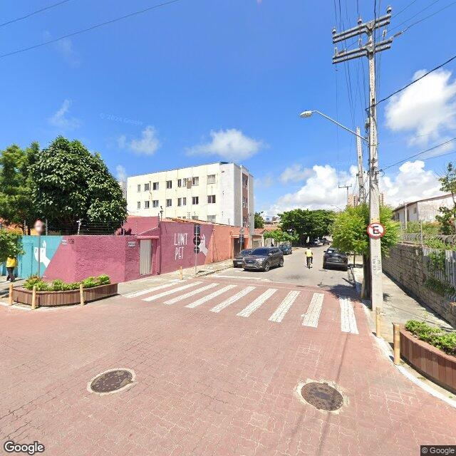 Imagem estática do "Street View" da localização